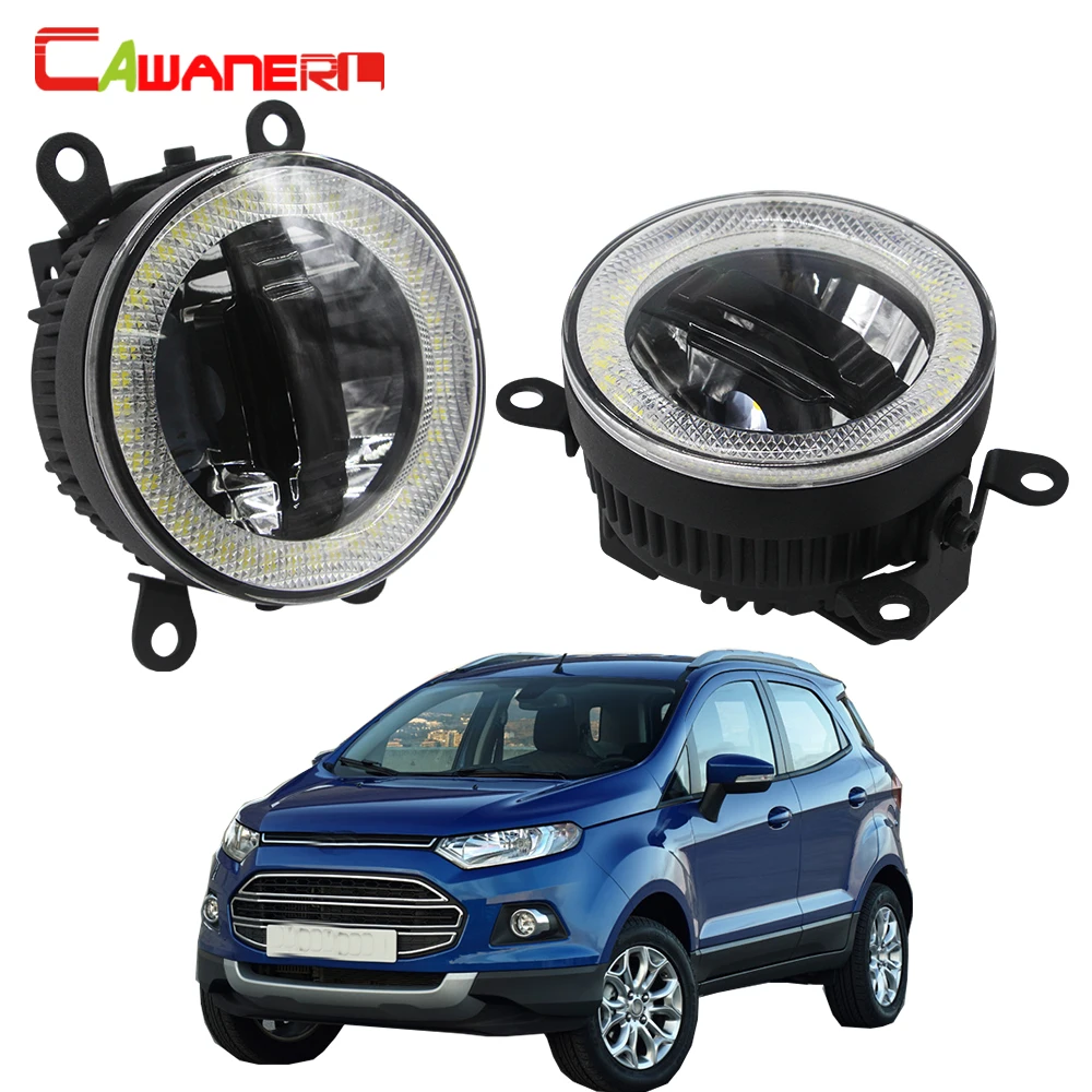 Cawanerl для Ford EcoSport 2013 2014 2015 2016 Автомобильный светодиодный противотуманный