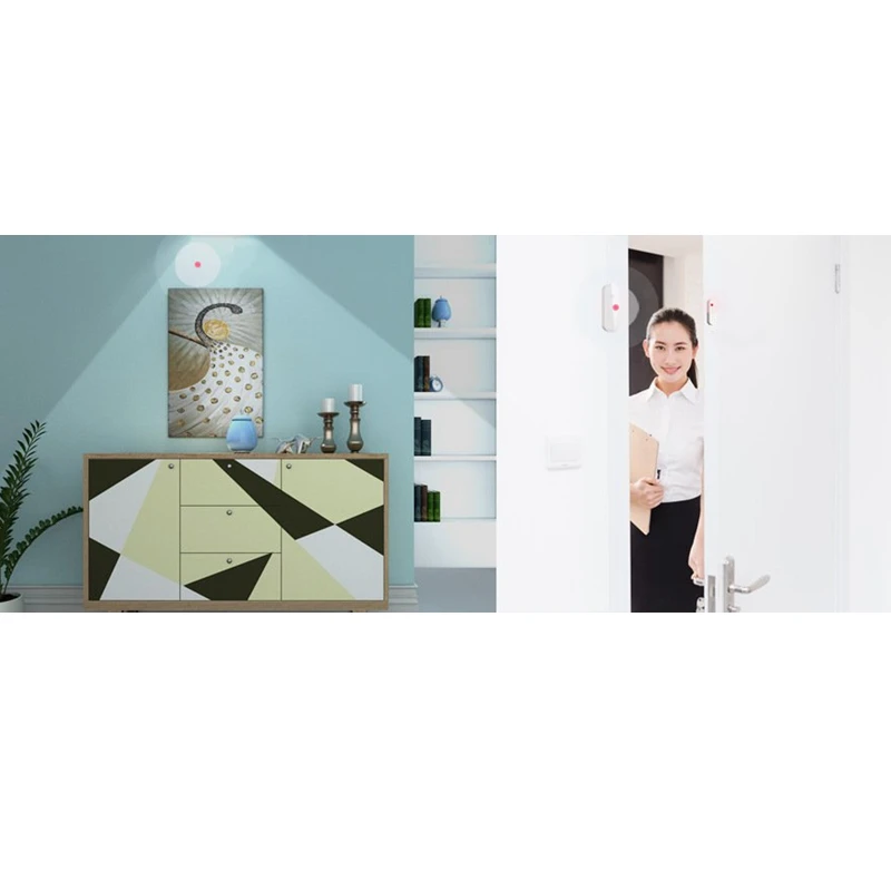 Интеллектуальная сигнализация дверной магнит бытовой простой современный стиль