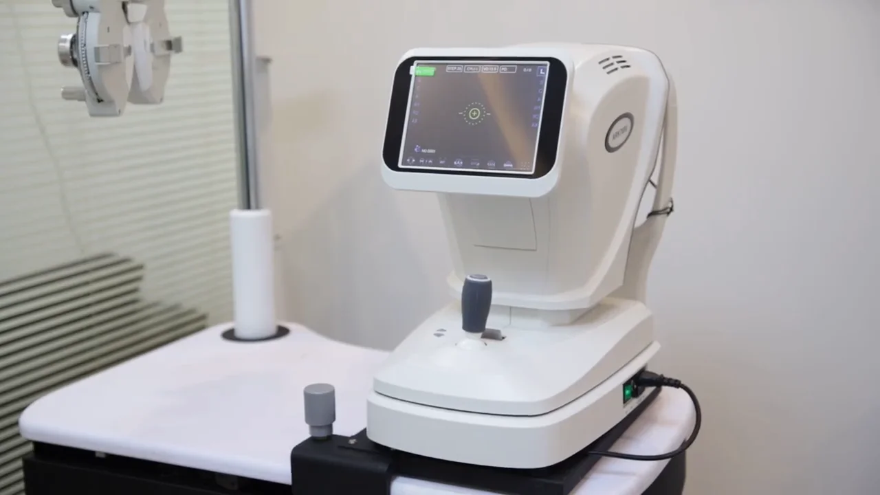 

China New Optical bigger LCD touch screen auto refractometer ARK-7680 auto refractor with keratometer