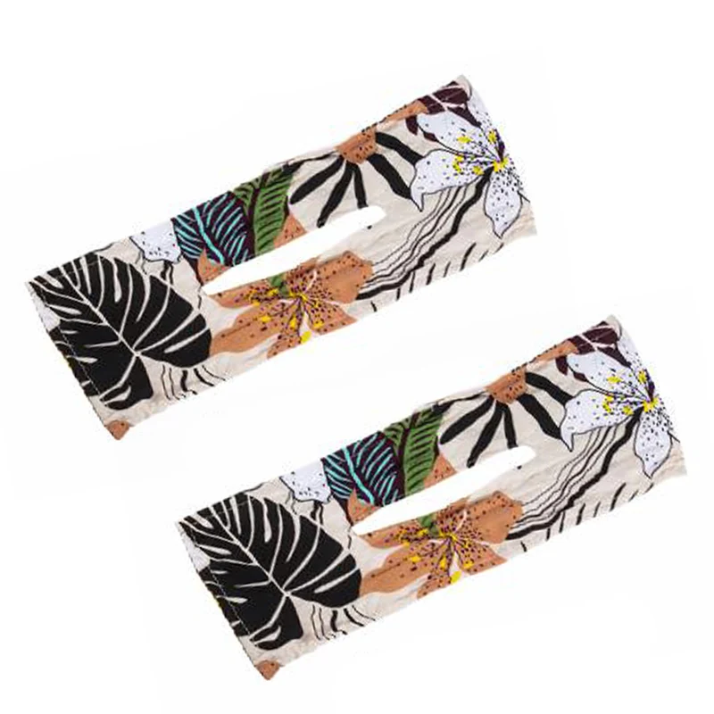 

Deft Bun 1/2pcs Fashion Hair Bands Women Summer Knotted Wire Headband Print Hair Accessories JAN88
