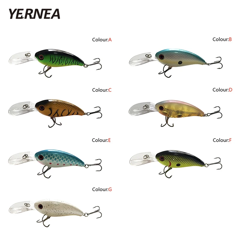 Yernea 1 шт. 10 см 15 г большие рыболовные приманки-Воблеры морская Троллинг