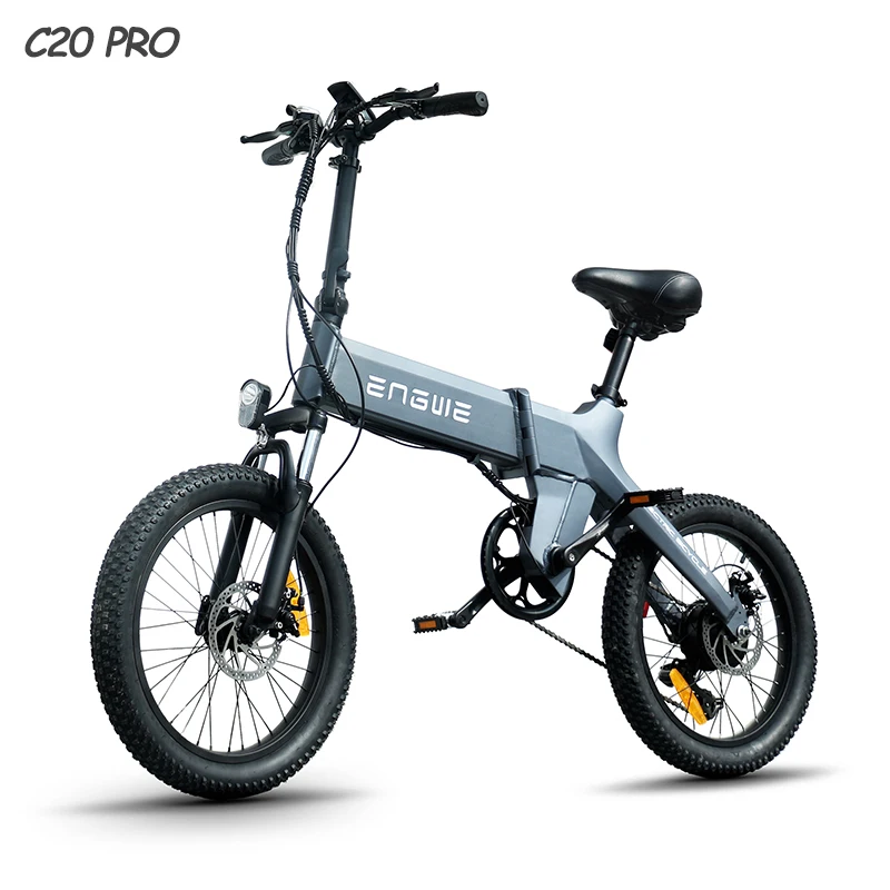 

ENGWE Bike C20 PRO Adult Electric Bike 36V19.2AH City Bike 250W bafang Motor 25KM/H electric Bicycle 20*3.0inch ebike No tax