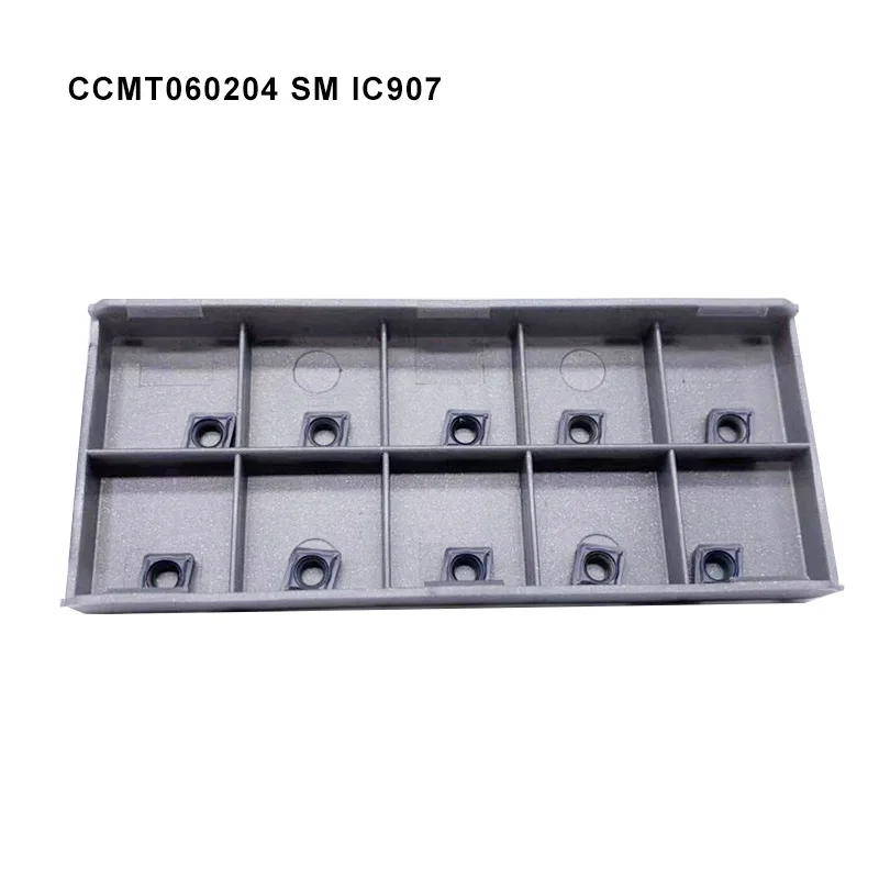 CCMT060204 SM IC907 твердосплавный инструмент для обработки деталей вращения вставки