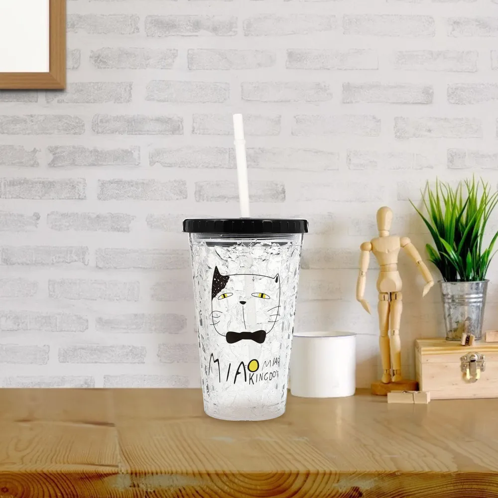 

1Pc Creative Water Cup Cup Straw Mug (Assorted Color)
