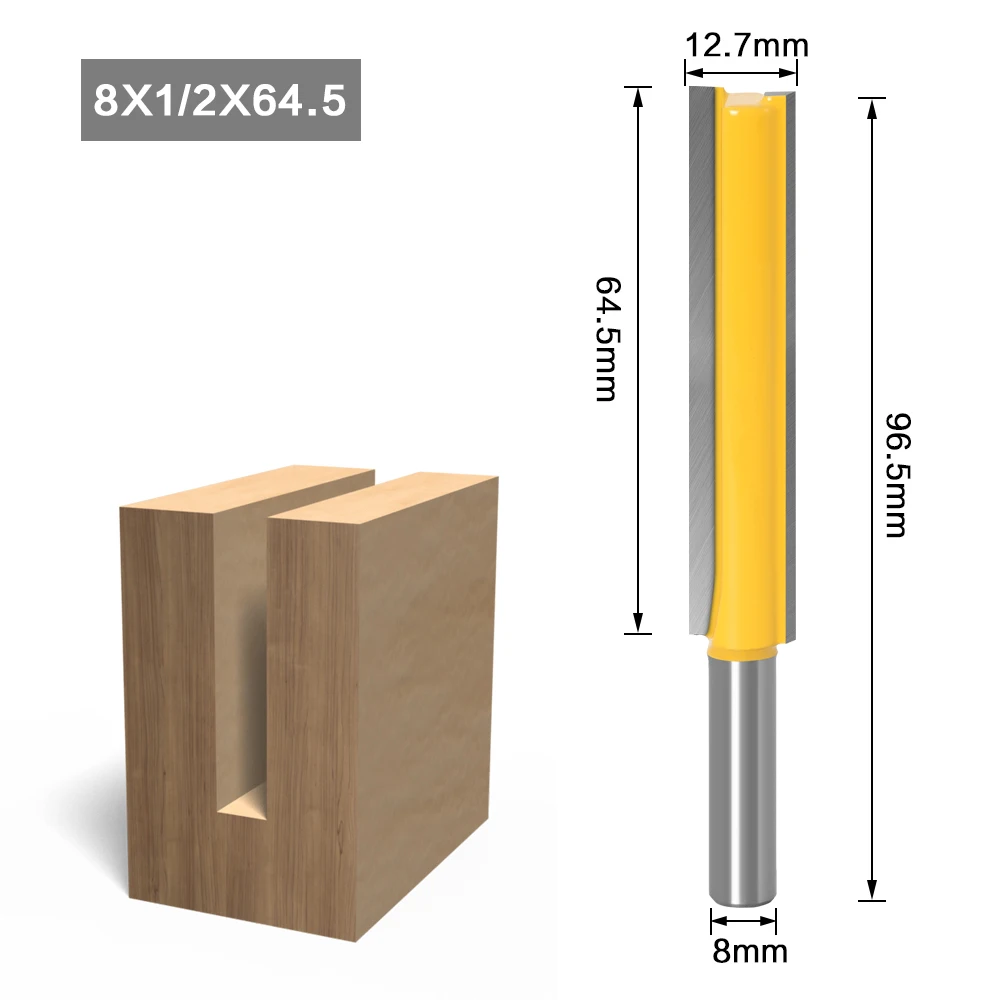 Фреза JGZUI прямая/зубчатая 1/2 дюйма