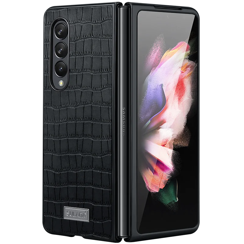 

Чехол из крокодиловой кожи для Samsung Galaxy Fold 2 W21 Fold3 W22