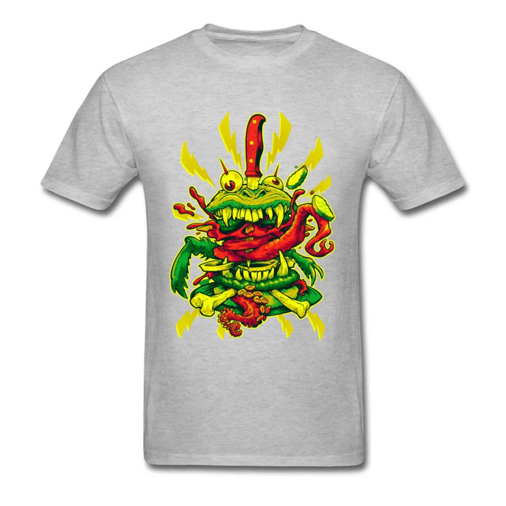 Повседневная футболка с принтом лягушки чудовища бургера щупальца забавная