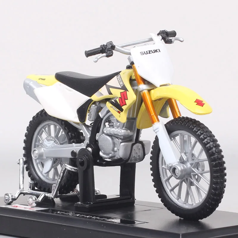 Maisto 1:18 Scale SUZUKI RMZ250 Motocross Racing RM-Z250 Model Motorcycle Dirt Bike Enduro Diecasts & Toy Vehicles For Children