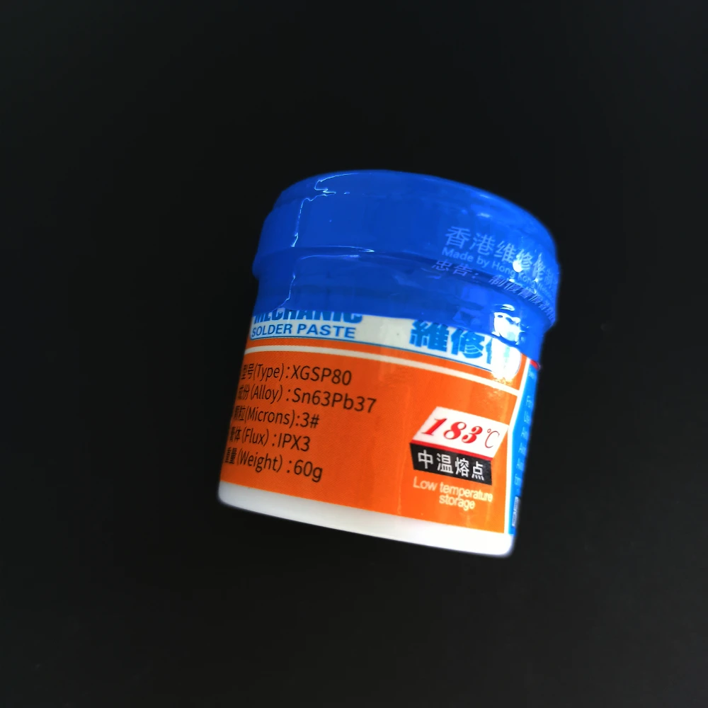 Механическая паяльная паста флюс для пайки Φ/Φ BGA 25-45um печатная плата SMT SMD