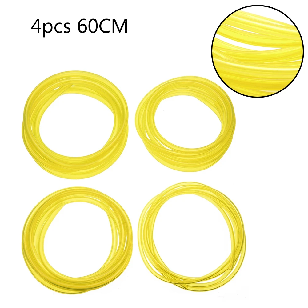 4PCS 4 Sizes Fuel Line Hose Gas Pipe Tubing Trimmer Chainsaw Blower Parkside Tools Parts For STIHL Husqvarna Whackers Garden | Инструменты