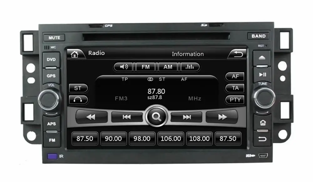 7 &quotавтомобильный dvd-плеер с GPS(opt) аудио Радио стерео BT Автомобильный