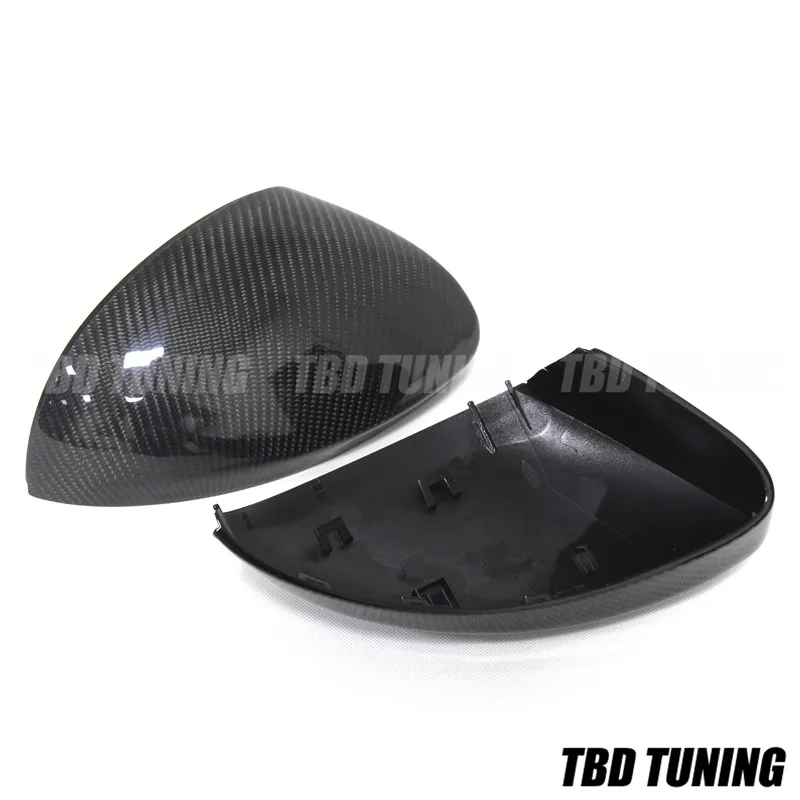 Для Volkswagen VW Tiguan Sharan сменный стиль зеркало заднего вида из углеродного волокна Cover2009 2010-2013