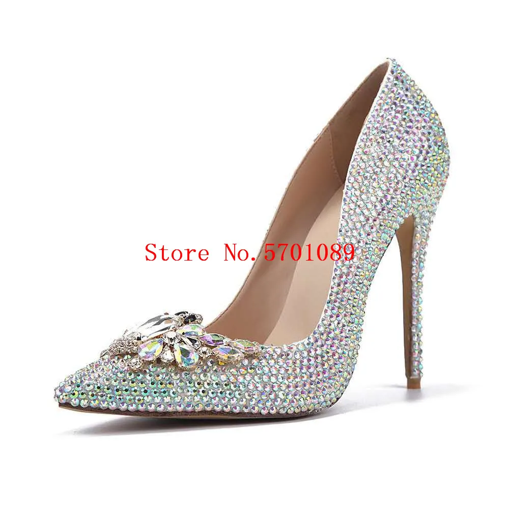 

Туфли-лодочки с бусинами и стразами, 11 см