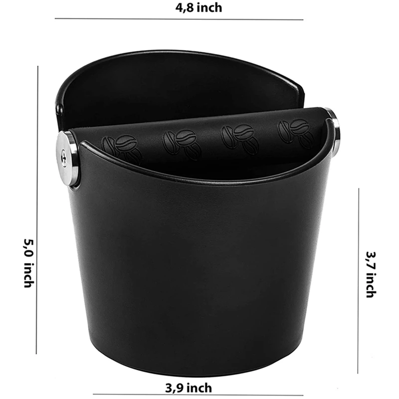 

1 Pcs Espresso Knock Box & 1 Set 51Mm Coffee Distributor Tamper