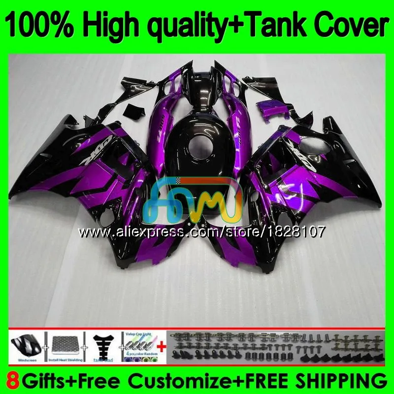 

Kit +Tank For HONDA Purple black CBR600F2 600CC CBR 600F2 93 94 1993 1994 1BS.243 CBR600 CBR 600 FS F2 91 92 1991 1992 Fairings