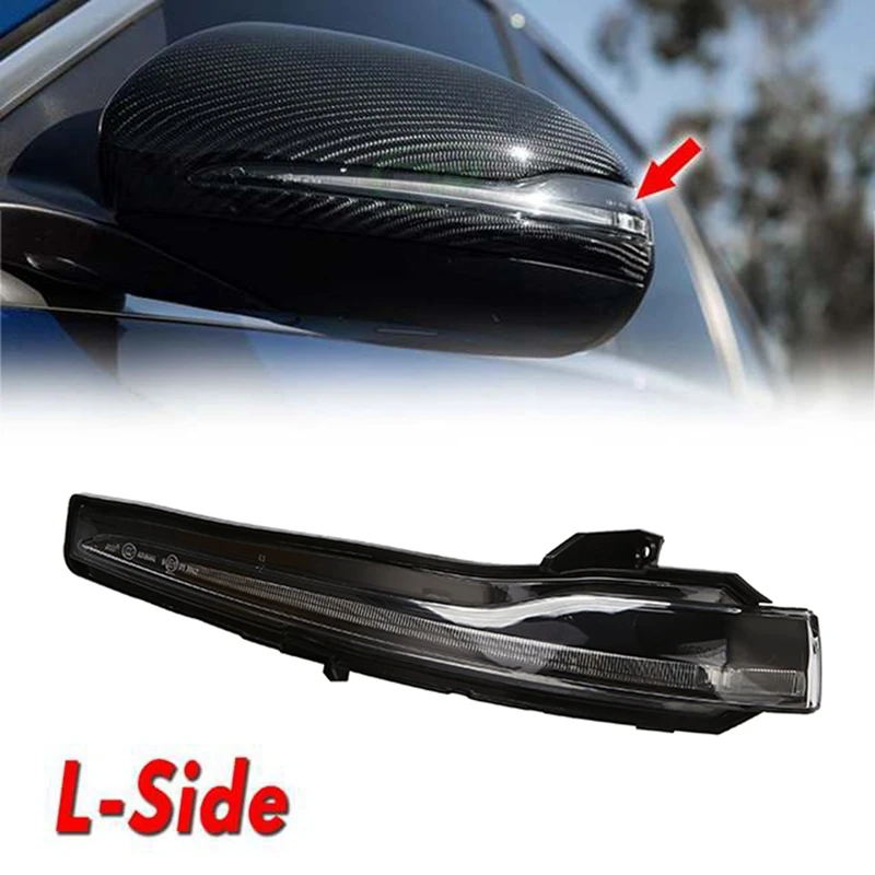 Car Rear View Side Mirror LED Turn Signal Indicator Light for Mercedes Benz C W205 S W222 E W213 14-20 |