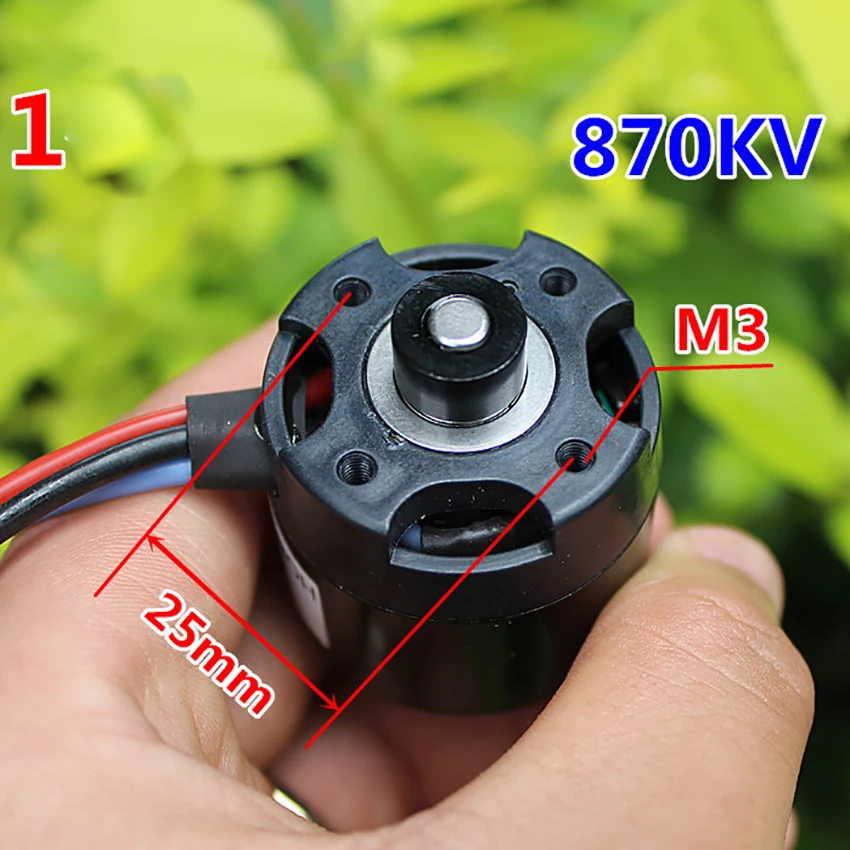 1 шт. NdFeB Магнитная модель самолета бесщеточный двигатель KV870 KV710 внешний ротор микро мотор без Щетки высокого качества