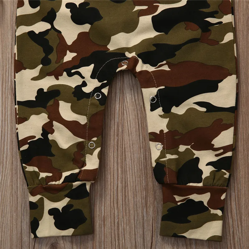 

Toddler Infant Baby Boy Girl Camouflage Romper Newborn Baby Clothes Sleeveless Sunsuit Outfits Jumpsuit 0-18M