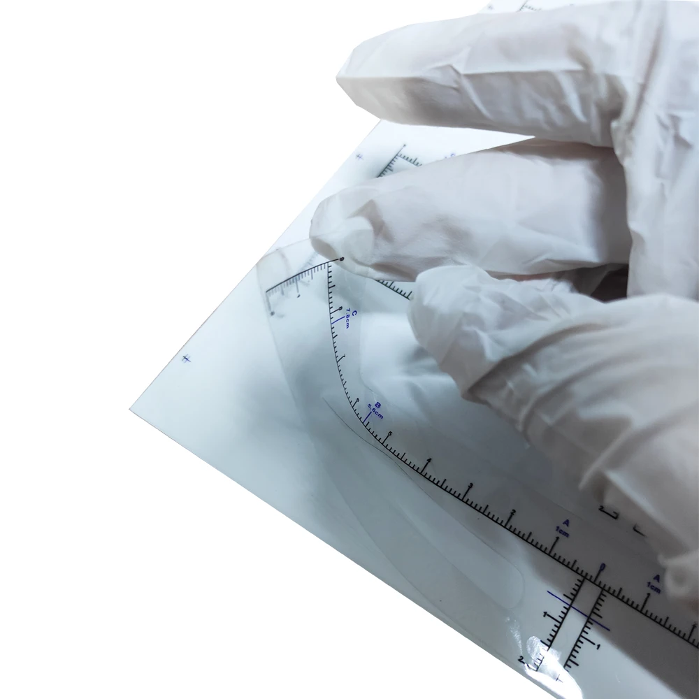 Мануального татуажа бровей линейка для Стикеры смываемая Татуировка s