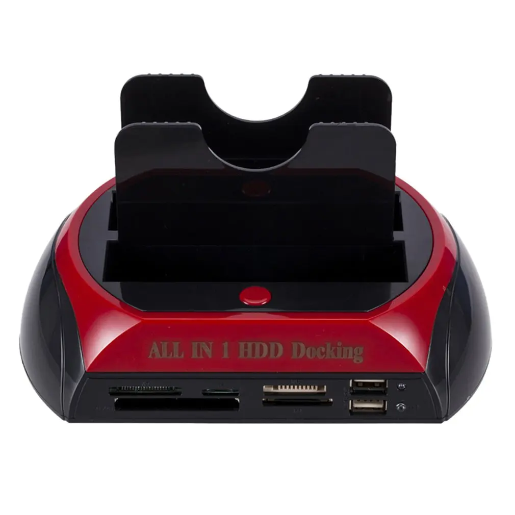 Hdd Docking Station Dual Internal Hard Drive Base Enclosure For 2.5 Inch 3.5 Ide / Sata Usb 2.0 | Электроника