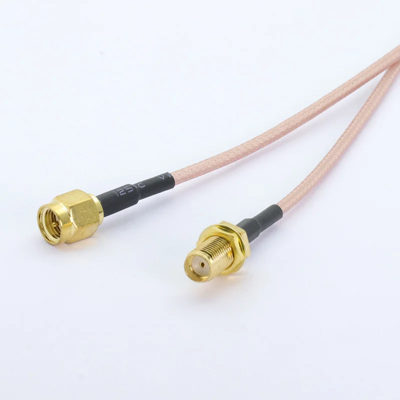 75 шт./лот SMA штекер к Гнездовой разъем кабель RG316 Pigtail РЧ коаксиальный 10 см |