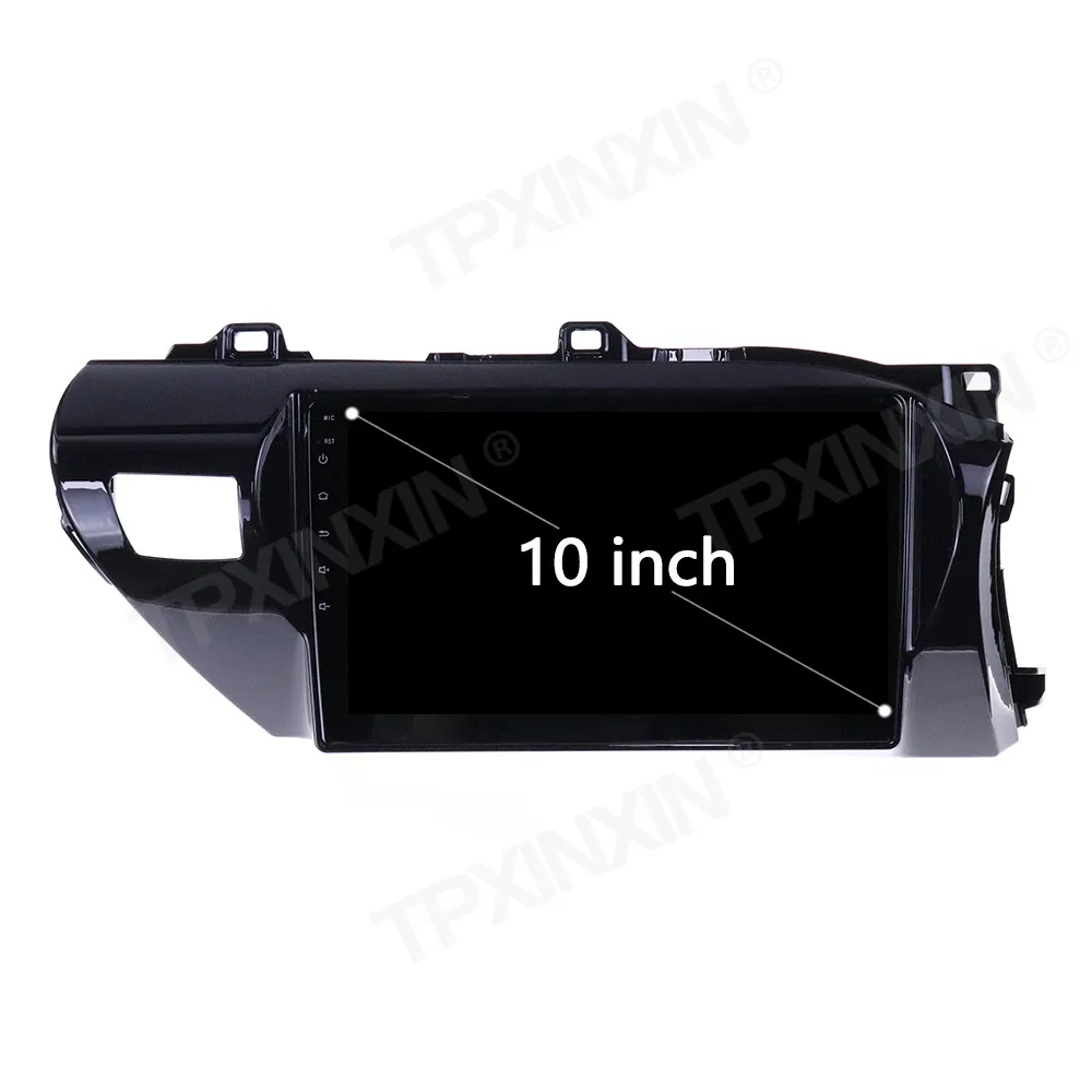 

128G Android 10.0 For Toyota Hilux RHD Octa 2015 - 2020 Car Radio Multimedia Video Player Navigation GPS Auto 2 din 2din no DVD