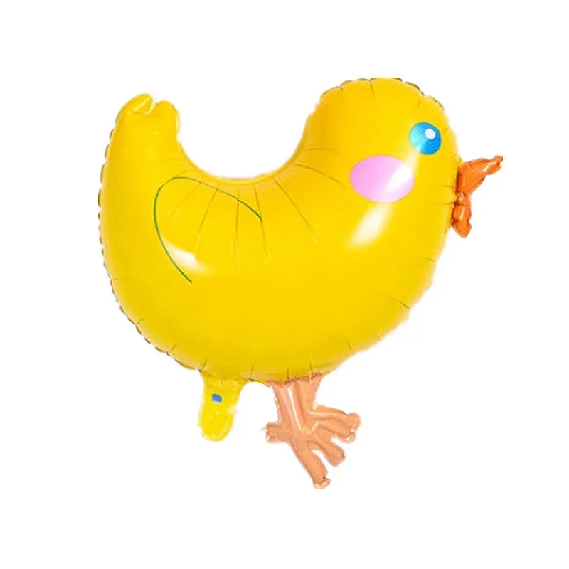 Новинка 50*55 см милый мультяшный куриный воздушный шар из фольги в виде животного