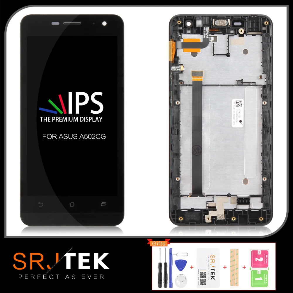 Без битых пикселей оригинальный 5 0 ''дисплей для ASUS Zenfone Lite LCD A502CG кодирующий