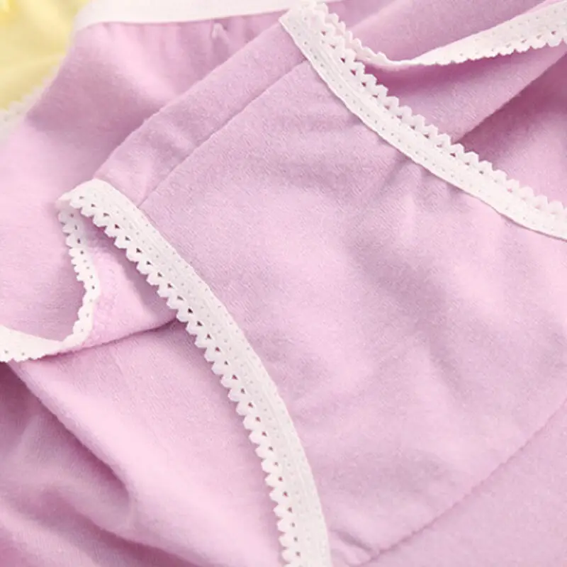 15PCS Cotton Briefs Women Underwear Panties Low Rise Lace Ladies Underpants Solid Woman Intimates Lingerie Lot Soft Female Paty