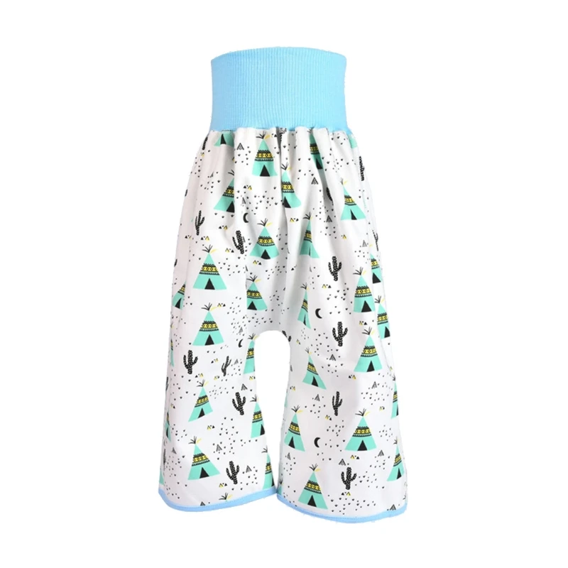 

2 in 1 Comfy Child Baby Diaper Skirt Shorts Pure Cotton Waterproof Nappy Pants
