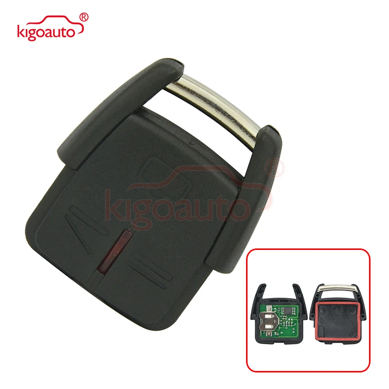 Kigoauto 5 шт. 24424728 3 кнопки 433 9 МГц для Vauxhall Opel Омега B Astra Zafira Frontera Автомобильный Брелок