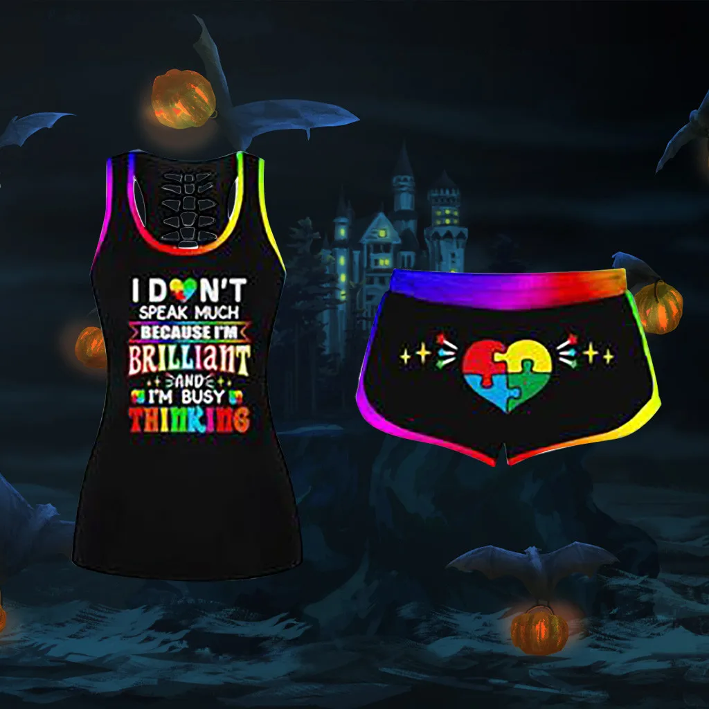 28 стилей горячая Распродажа женские рубашки без рукавов с принтом на Хэллоуин