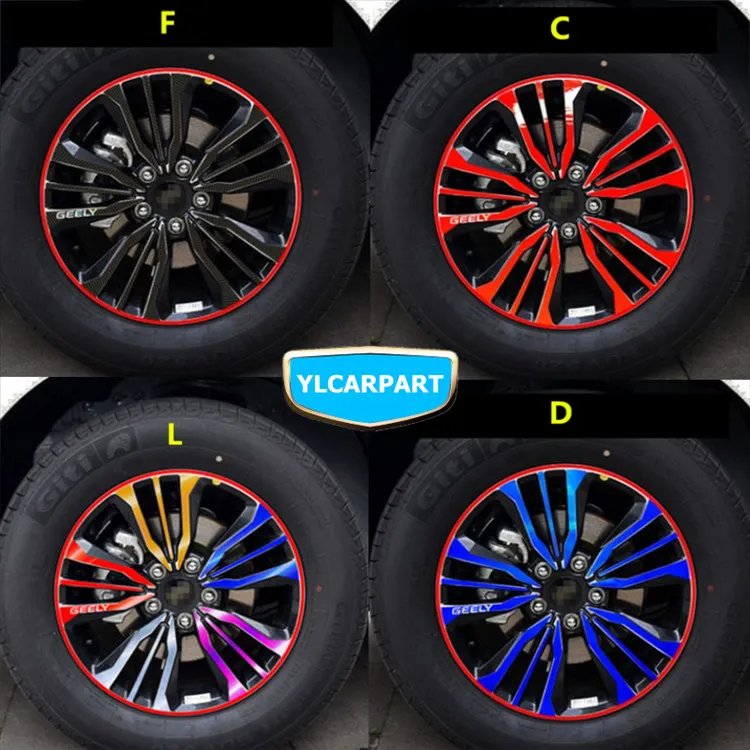 Для Geely Emgrand X7 EmgrarandX7, EX7, FC SUV, Vision X6, NL4, автомобильная наклейка для колес