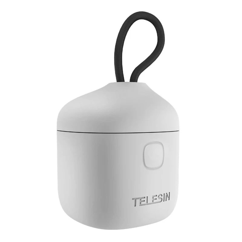 

TELESIN Battery 3 Slots Charger TF Card Reader Storage Charging Box for Gopro Hero 9