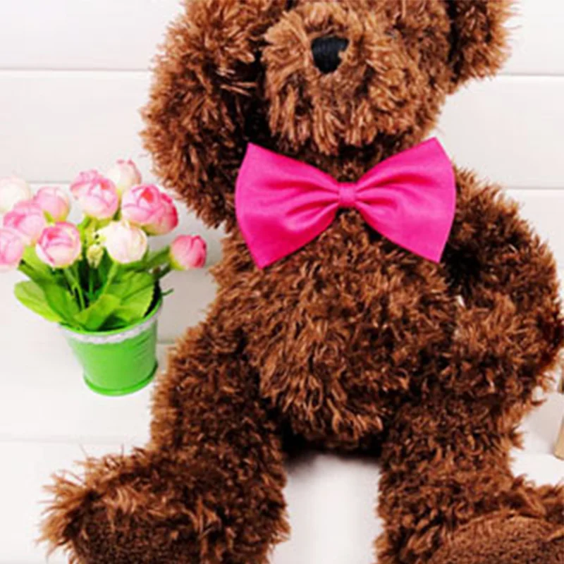 1 шт. галстук бабочка для собаки кота регулируемый шеи щенка банты разных цветов