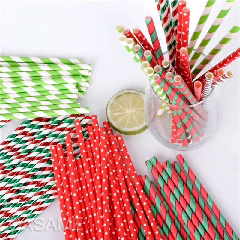 Оптовая продажа рождественские одноразовые зернистые соломенные украшения для