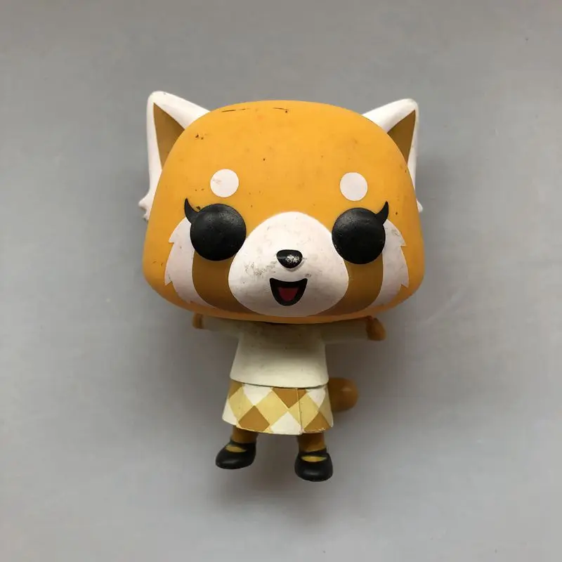 Бургундия Эксклюзивная оригинальная Funko поп Аватар: Последний Аэрограф Aggretsuko Виниловая фигурка Коллекционная модель свободная игрушка без коробки - Цвет: Бургундия