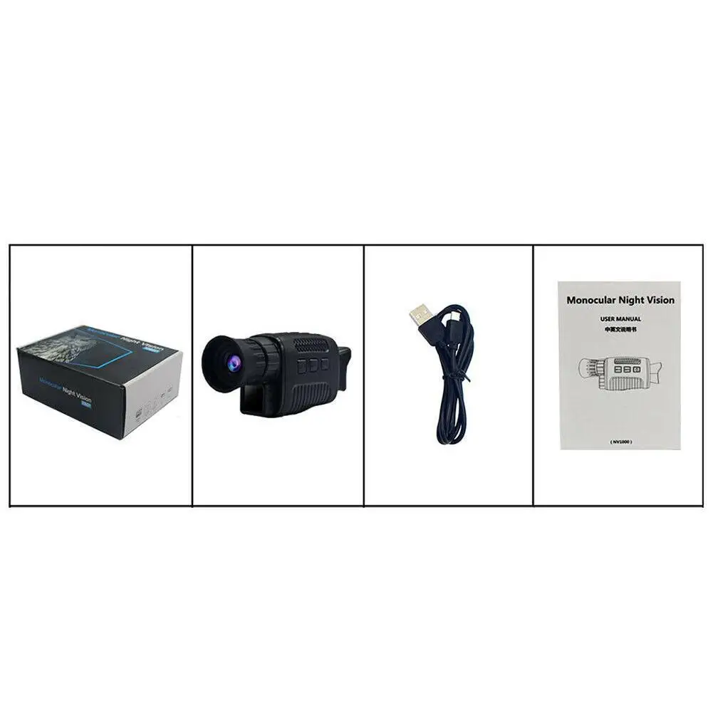 

HD Digital Video Camera Monoculars IR Night Vision Goggles Infrared Camera with 1.5 TFT LCD 3W 5X Digital Zoom 850nm IR LEDs