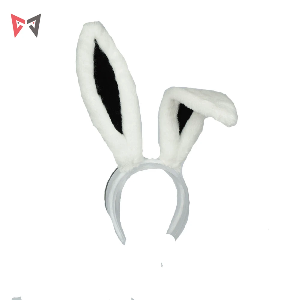 

MMGG lolita black and white Rabbit ear hoop cosplay Hand work custom made