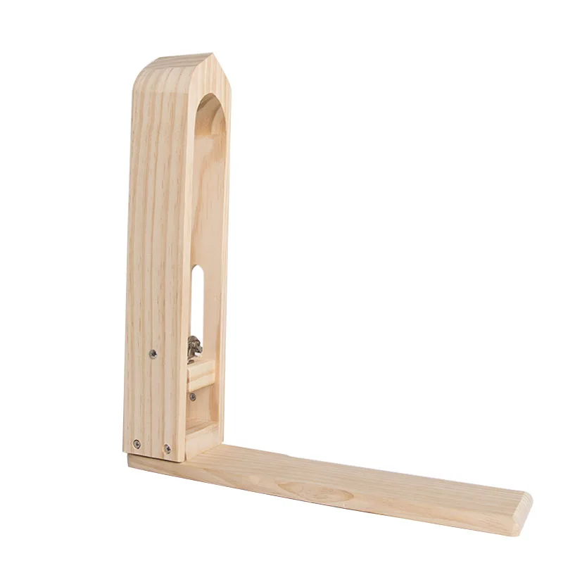 Зажим из кожи и дерева для ручного шитья инструменты рукоделия работы с кожей