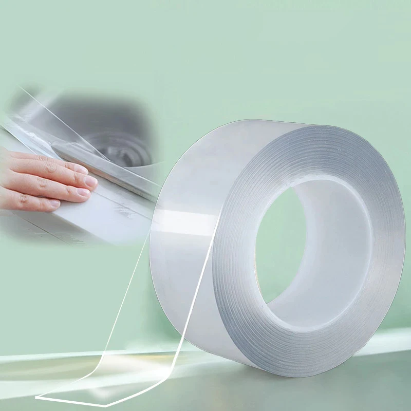 

50MM Width Kitchen Mildew-proof Waterproof Tape Nano Transparent Tape Single-sided Stickiness Self-adhesive Seal Home Supplies