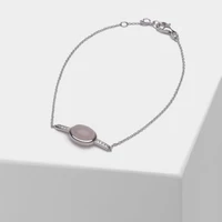 amorita boutique simple oval crystal bracelet