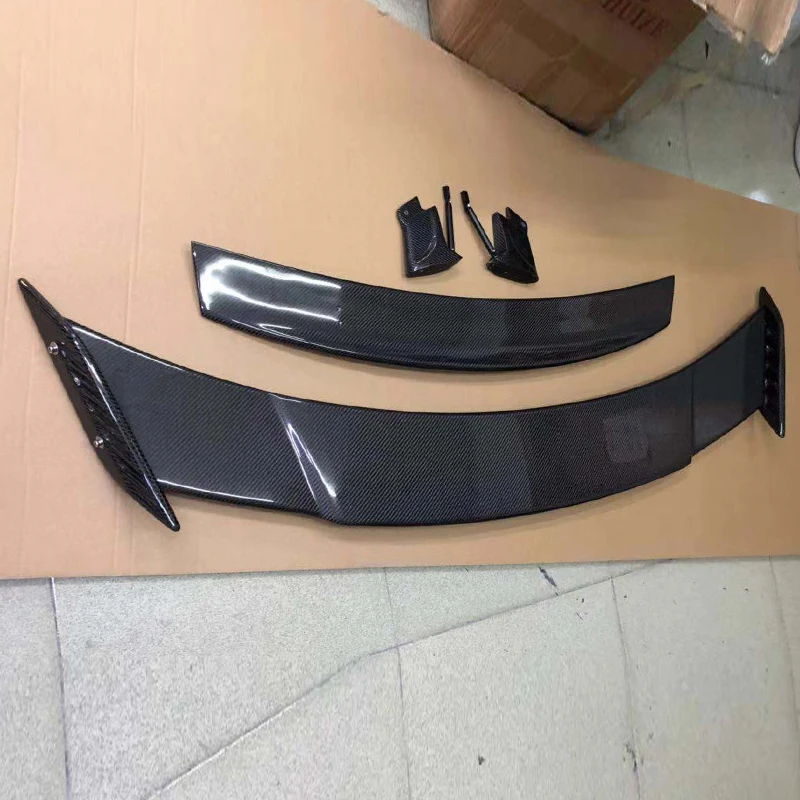Задний спойлер из углеродного волокна задний для багажника автомобильные