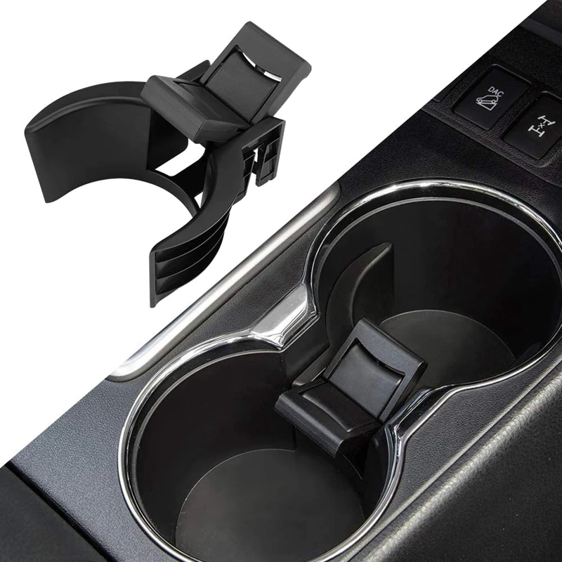 

Center Console Cup Holder Insert Divider Drink Holder Insert Steady for 2014-2019 Toyota Highlander Accessories