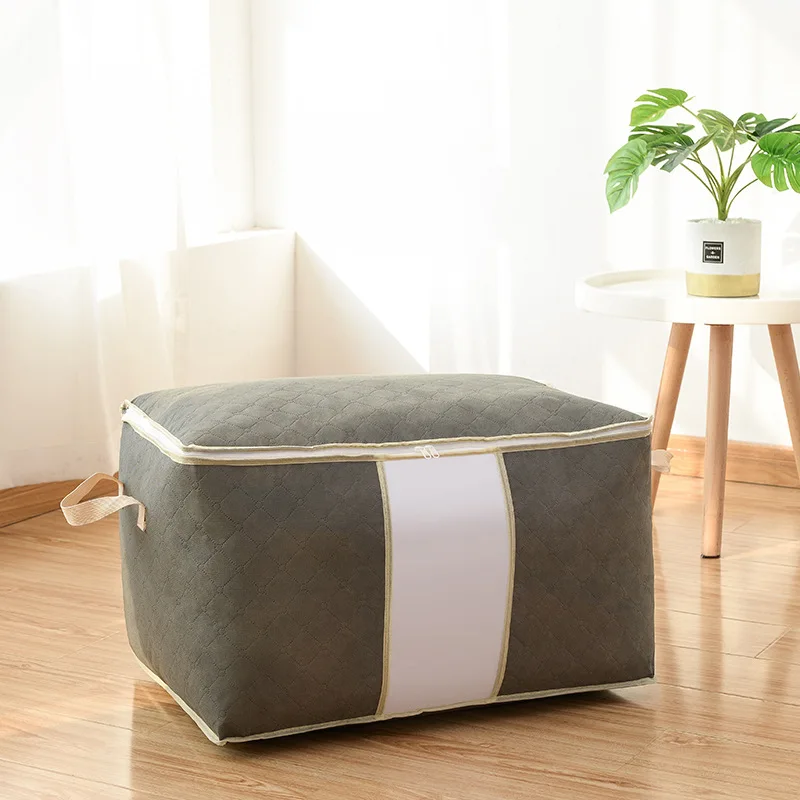 

Yiwu Bag Organizing Folders Nonwoven Fabric Clothes Storage Bag Quilt Large Size Storage Bag