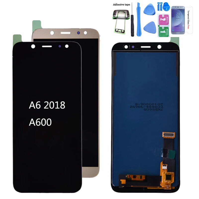 Дисплей в сборе с тачскрином для  смартфона SAMSUNG Galaxy A6.|Экраны мобильных