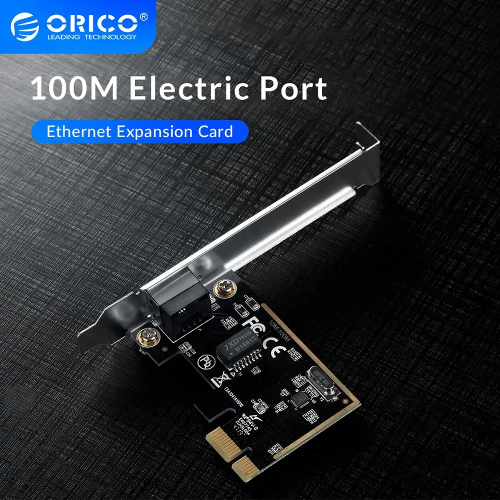 сетевой адаптер ethernet orico pci express 10100 м сет