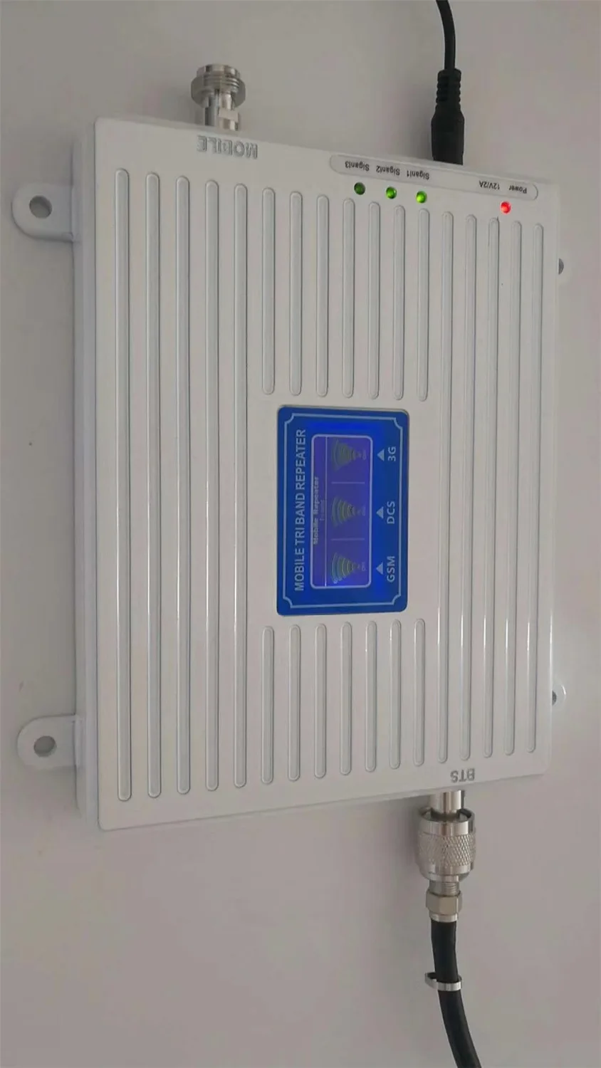 ZQTMAX 2G 3g 4G трехдиапазонный мобильный усилитель сигнала gsm dcs повторитель 900 1800 2100 UMTS LTE сотовый усилитель сигнала