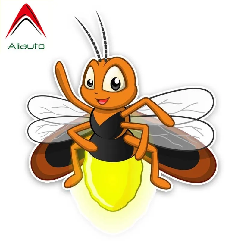 Aliauto забавные автомобильные наклейки яркий хвост пчелы модные переводные