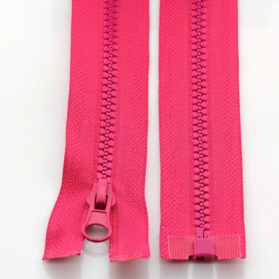 hot pink 5 шт. Meetee 5#70 см 90 см резиновая молния открытый конец молния для палатки куртка пальто портной одежды сумки домашний текстиль Швейные изделия - Цвет: hot pink
